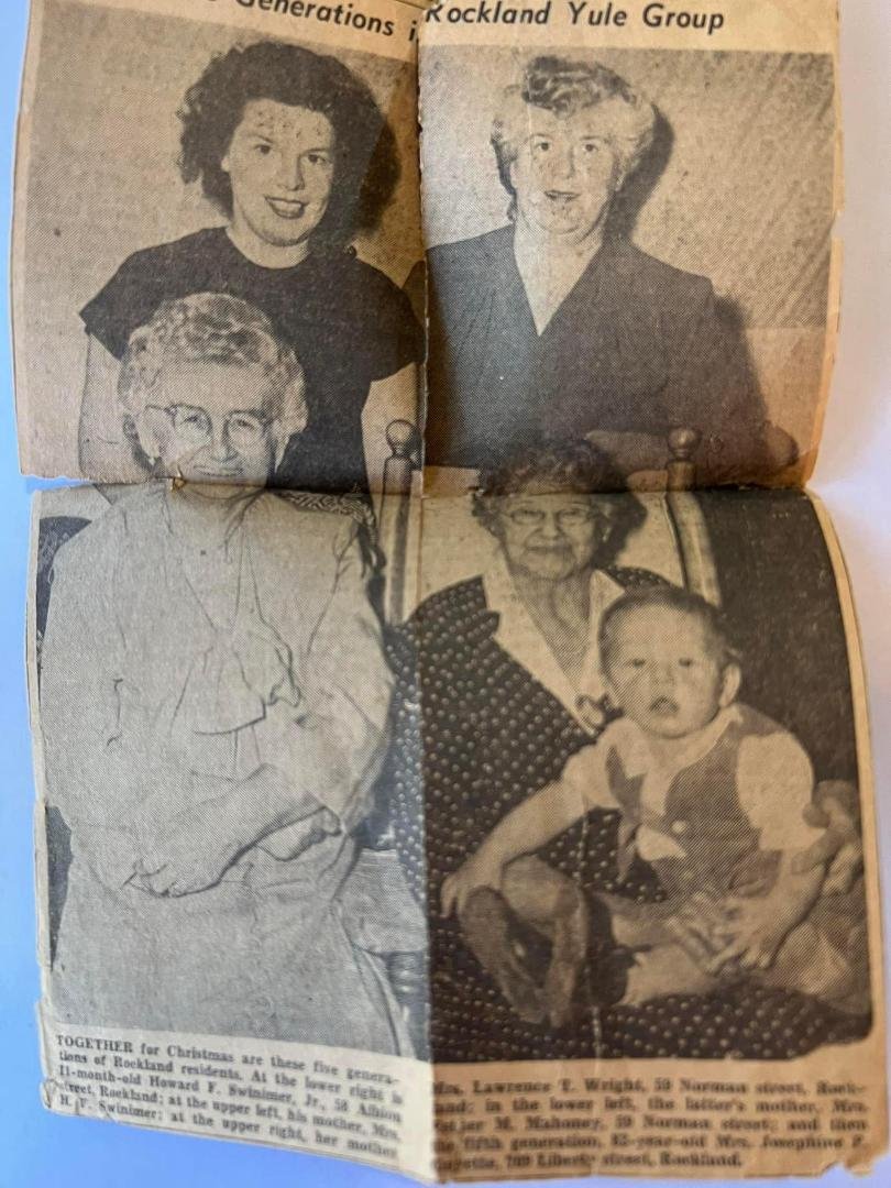 Happy Mothers Day to my mother, grandmother, great grandmother and great-great grandmother as well as my aunts and great aunts, especially my aunt Gert, aunt Margie and aunt Loretta who are all in heaven now. Also to all