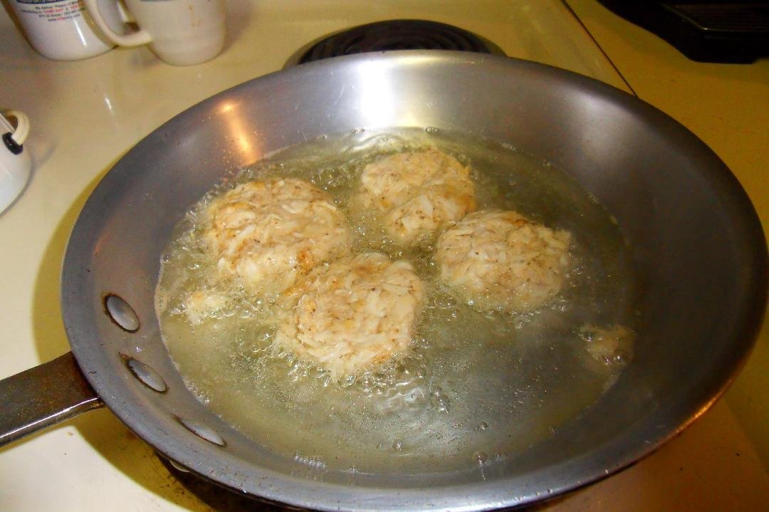 Made crab cakes mmmm so good