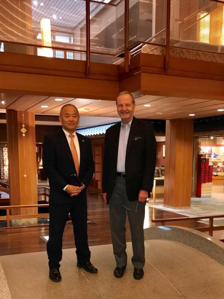 With my good friend Jack Soma in Ishikawa Japan (a pair of Jacks )