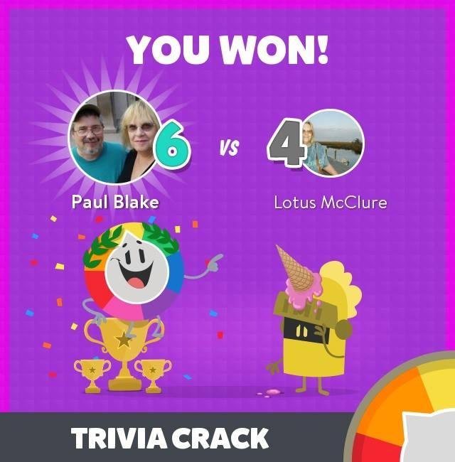 Paul Blake's album, Trivia Crack Photos