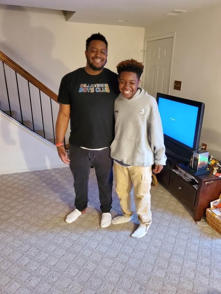 Sean and Xavier-twinning 🤗🤗❤️❤️