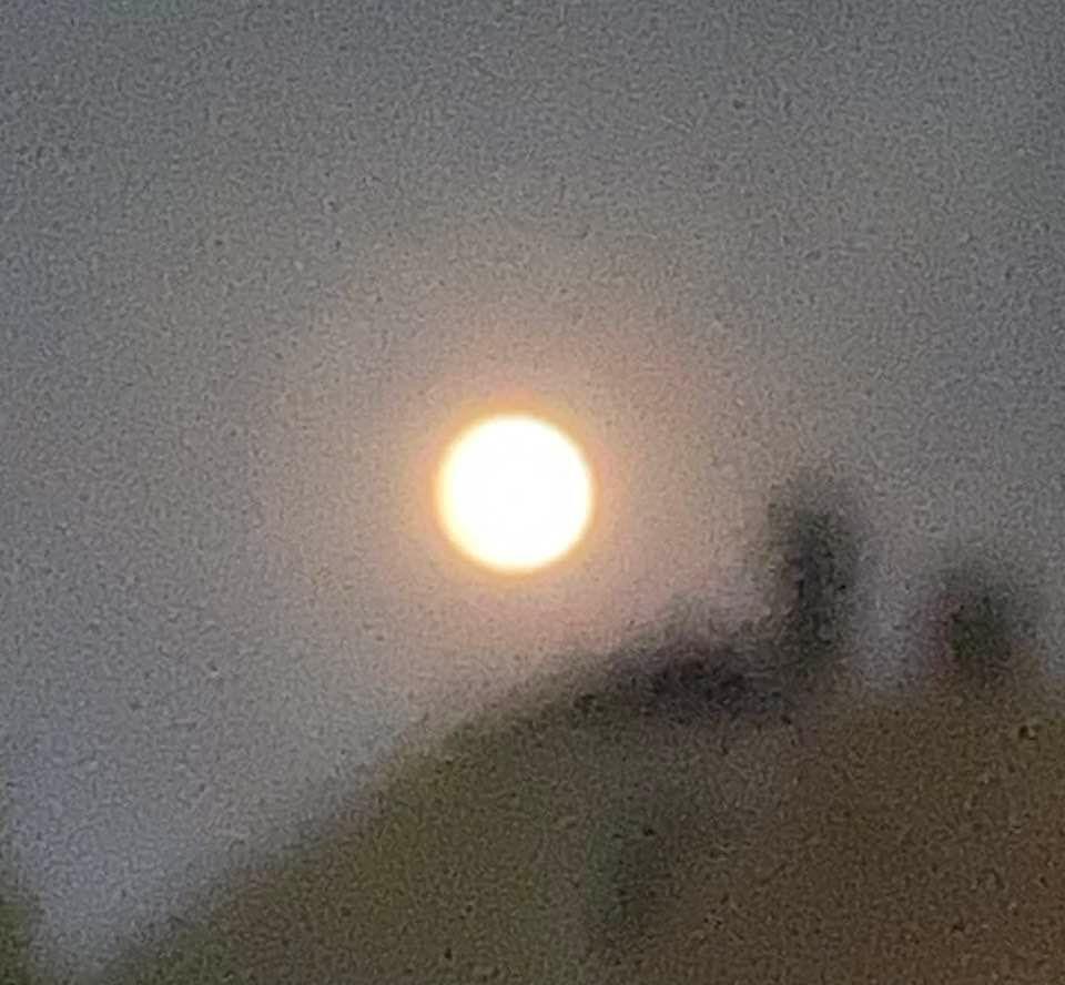 The full Strawberry moon