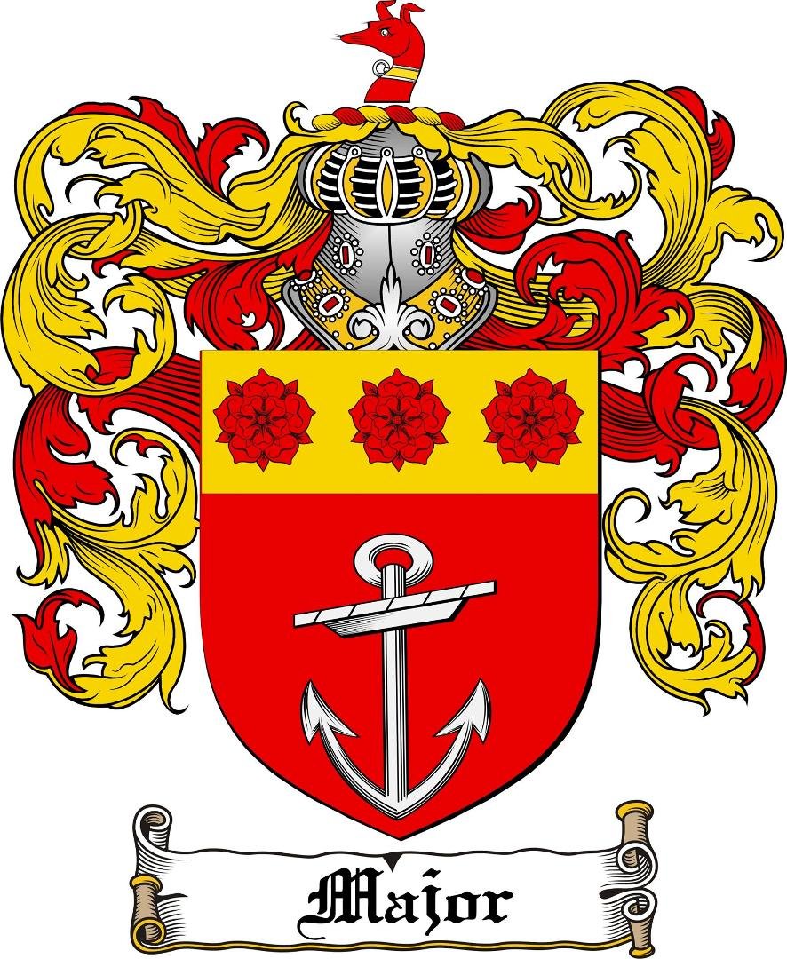 In the War of the Roses in England our Major family fought for the Red Roses