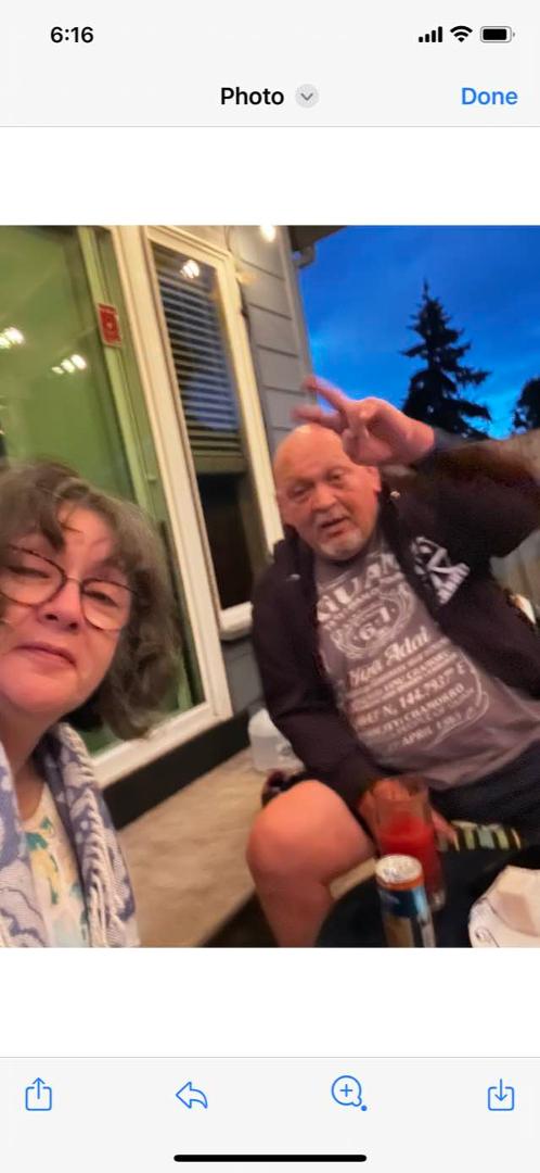 Enjoying Thursday nite with the love and having a few beers, a relaxing evening