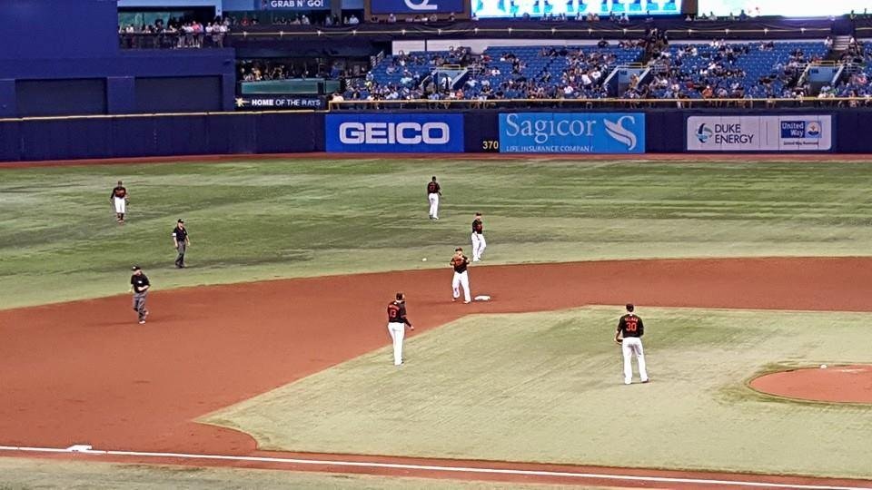 The Orioles are the home team tonight at the Trop!