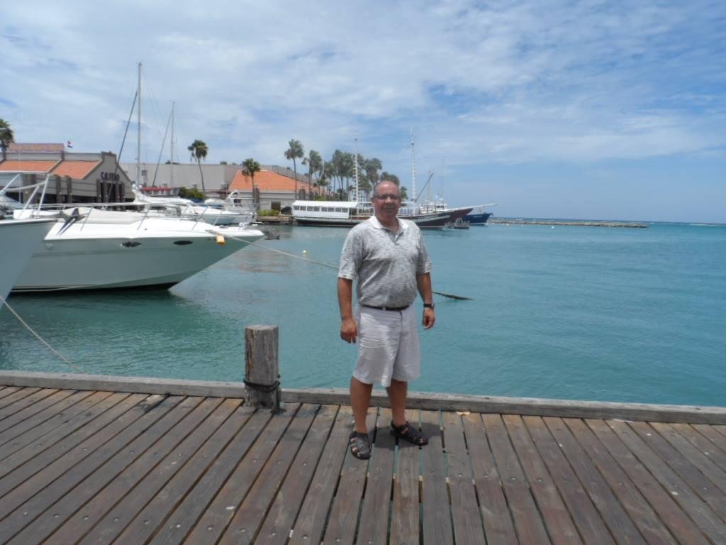 Yacht shopping in Aruba.