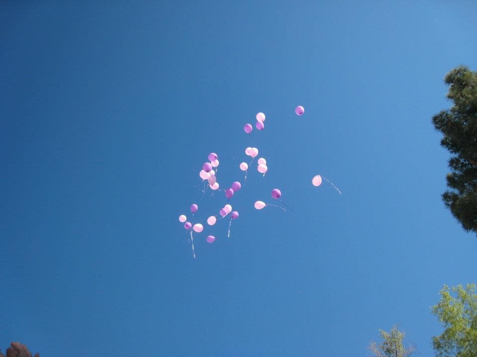Aimee Johnson's album, Belles Balloon Release 5/12/2012