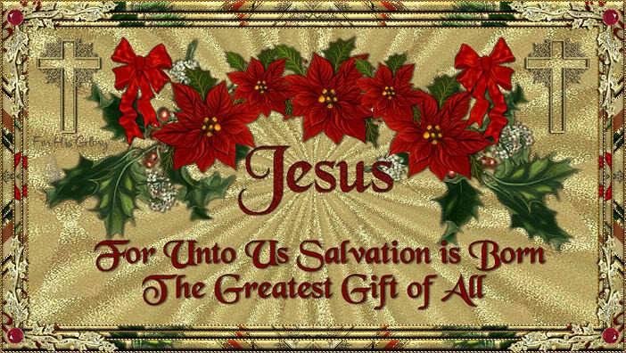 May you all have a very Blessed and Joyous Christmas!