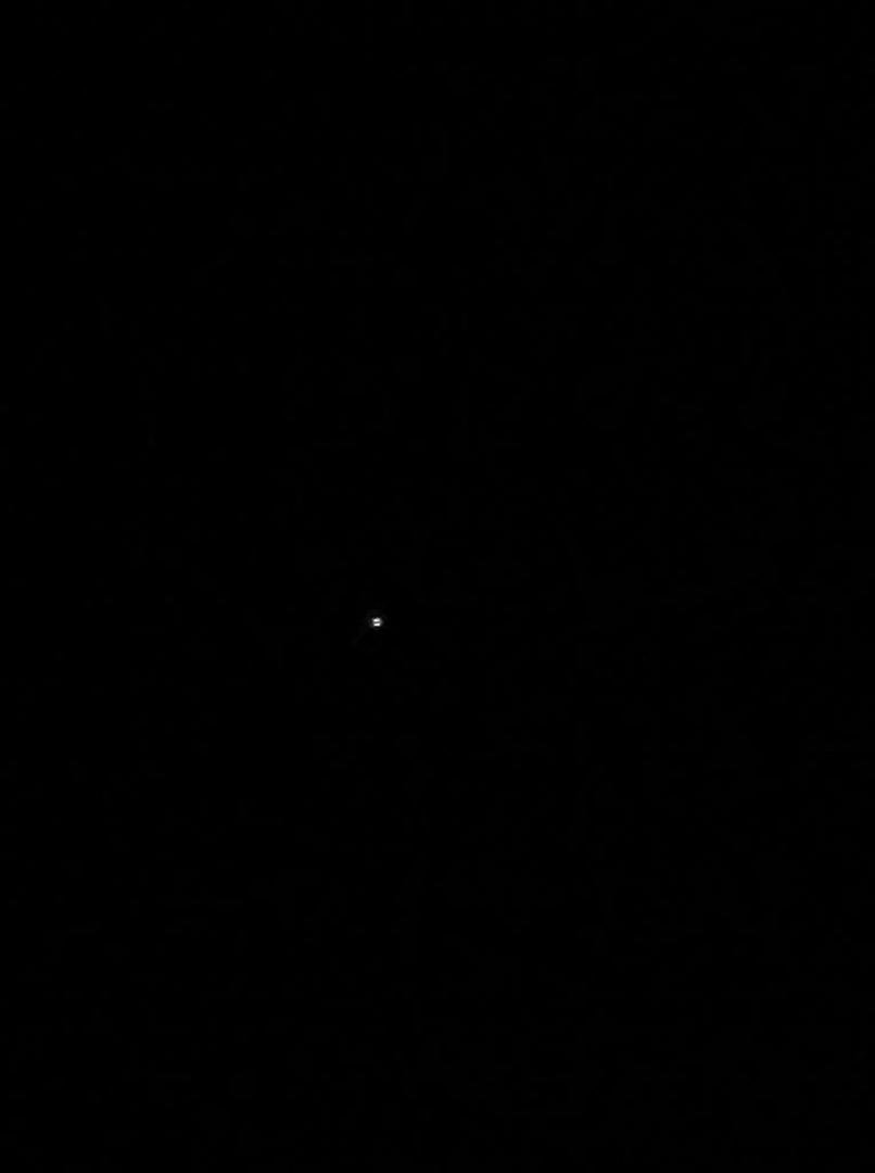 On a clear night you can see forever! Jupiter rising...
