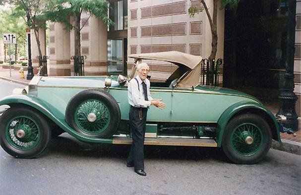 MAN OWNED & DROVE THE SAME CAR FOR 82 .YEARS WHAT A BEAUTY