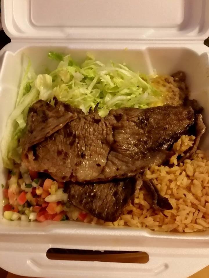 Enjoying a carne asada plate... This is the California version of taco bell for all my friends on the east coast...lol