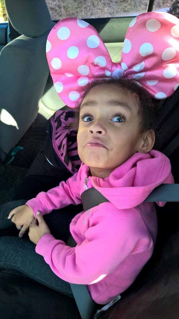 Just got picked up from school 🎒 🏫
