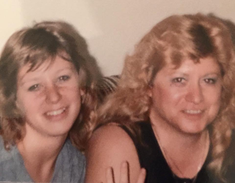 One of the rare moments my mom let someone take a picture! I miss her so much!