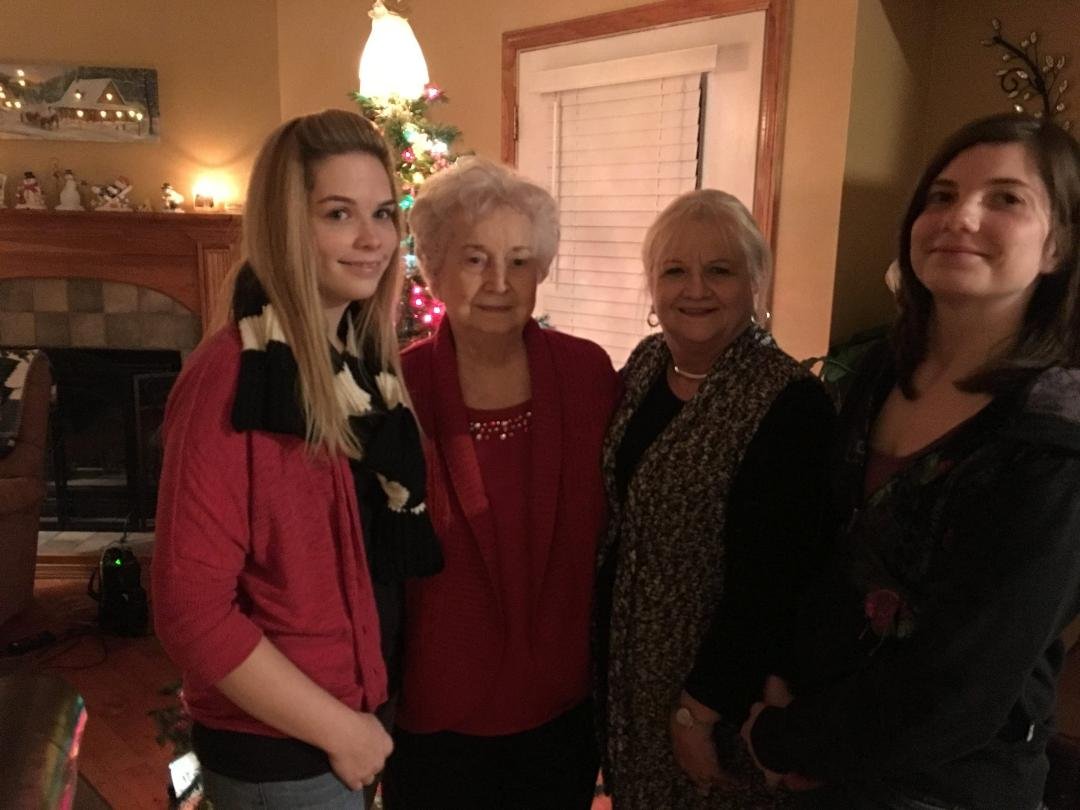 Mother, Kelsey and Kayla