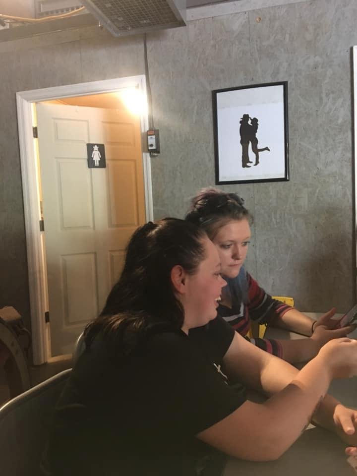 Girls always on their phone lmfao