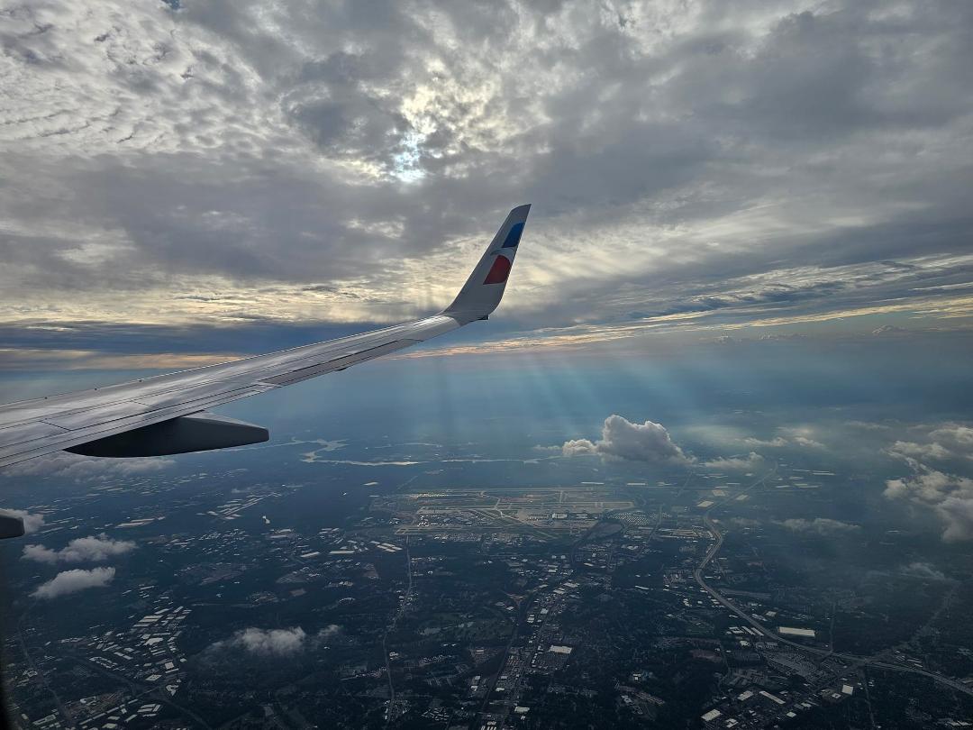 Heading home.