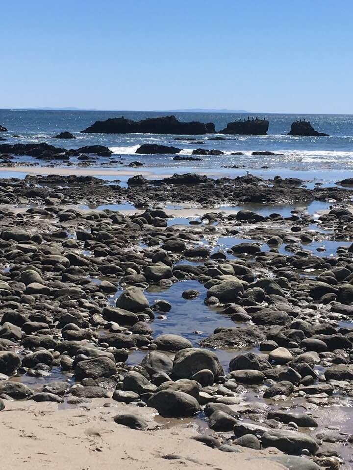 Clear, beautiful day in Malibu