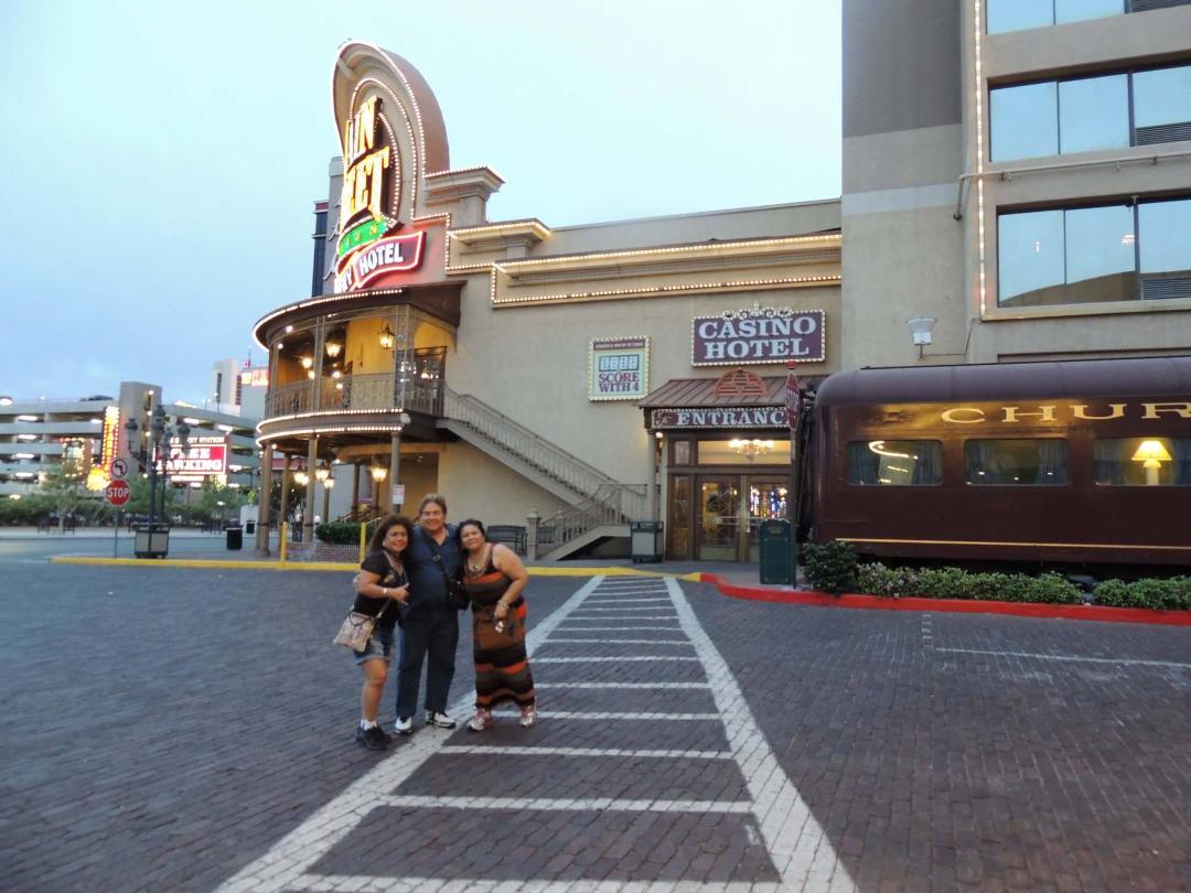 On the way to buffet and slots