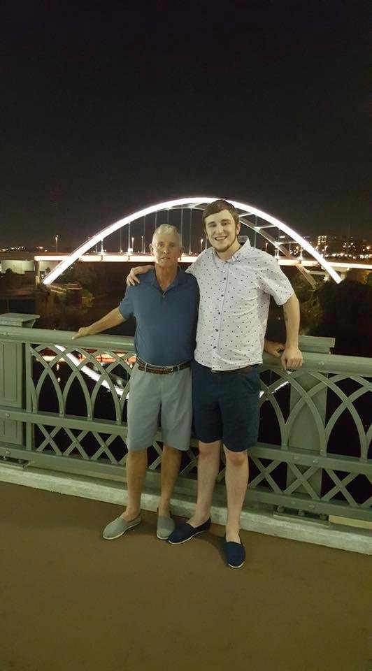 My youngest and I