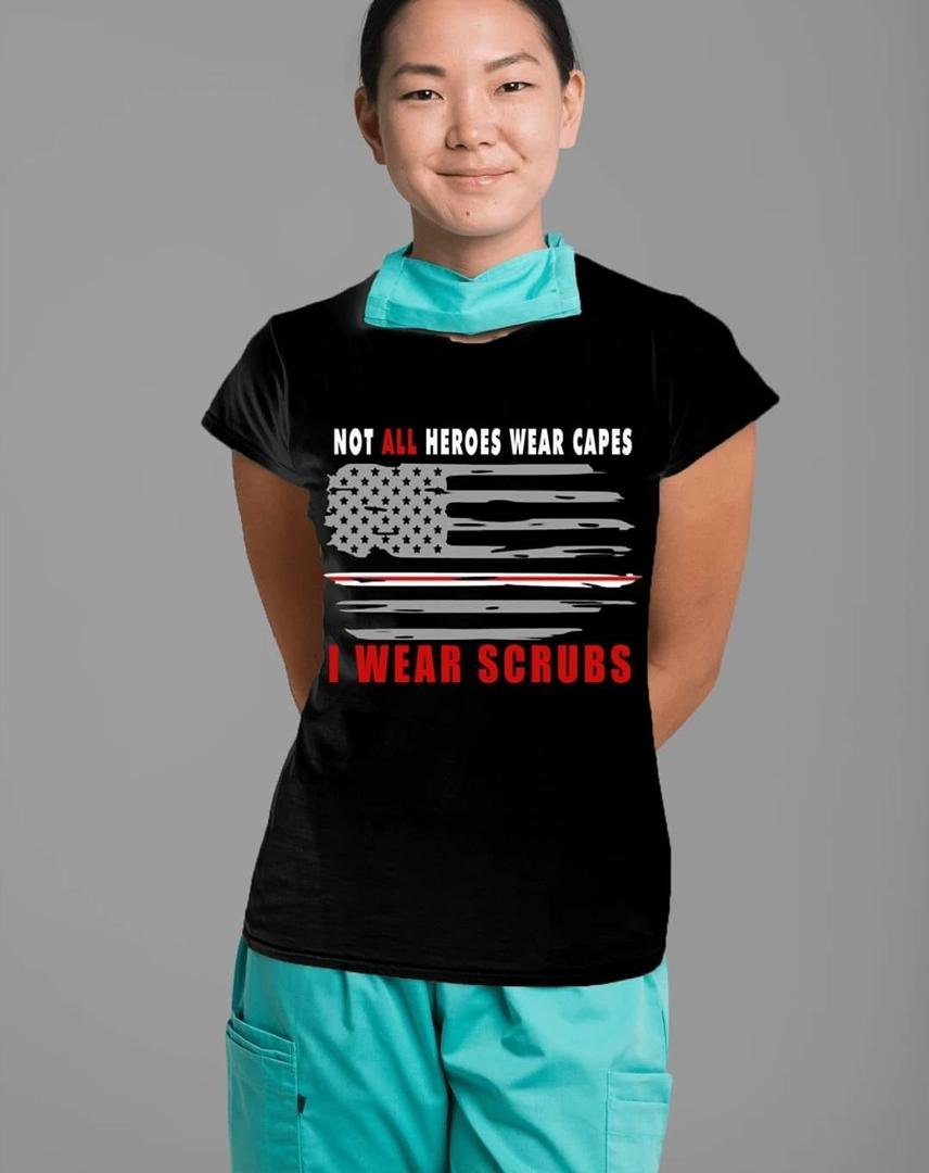 Not all heros wear capes....you wear scrubs!  Watch you mail in a few days for your tee shirt.  You are the hero in our family.  Love you...
