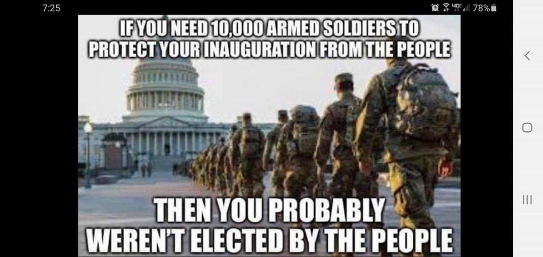 Going to be a long 4 years. As if the obamination wasn't enough. Once again, they created the unrest, and now they want "peace". So thankful we moved to TX!