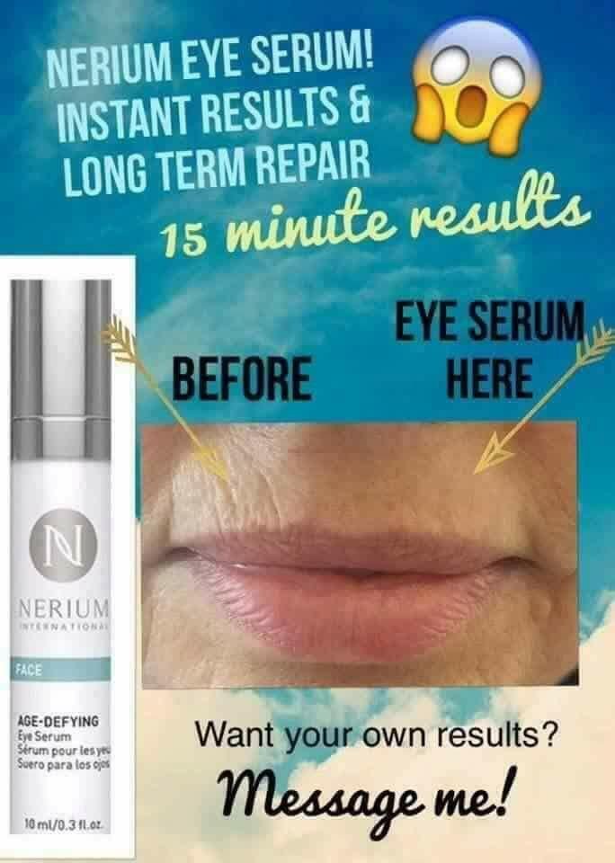 This eye serum is so multifunctional!! Look where else you can use it with instant and long term results! I am seriously addicted to mine! It's that good! Choose ADO ordering, not retail, (more expensive!) from my website