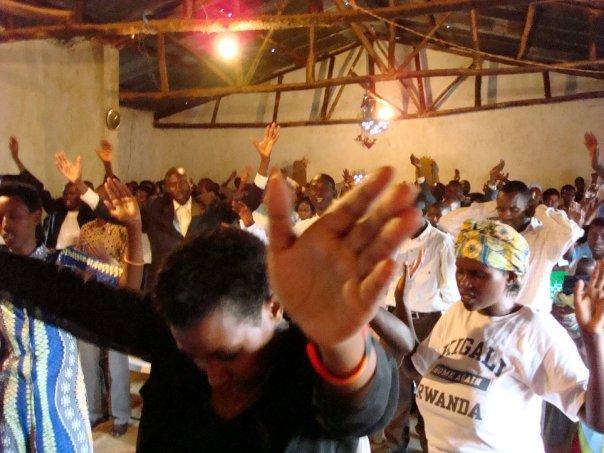 Another evening service of praise and worship after the Word.