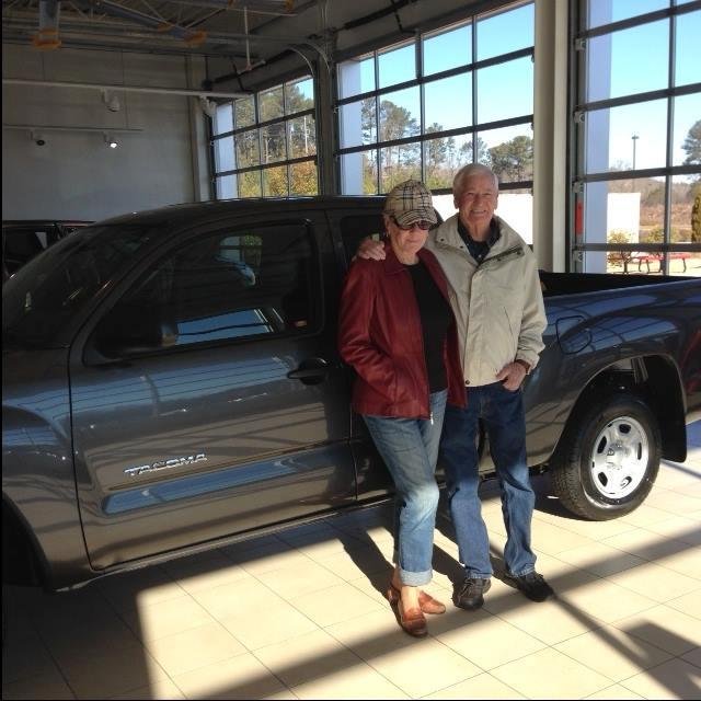 Picked up my new truck today, I am beyond happy.
It is the Bluetooth that I am the most thrilled about. My other one didn't have it. "I am in love with it". Thanks to my sweet and loving baby, this is the best birthday I
