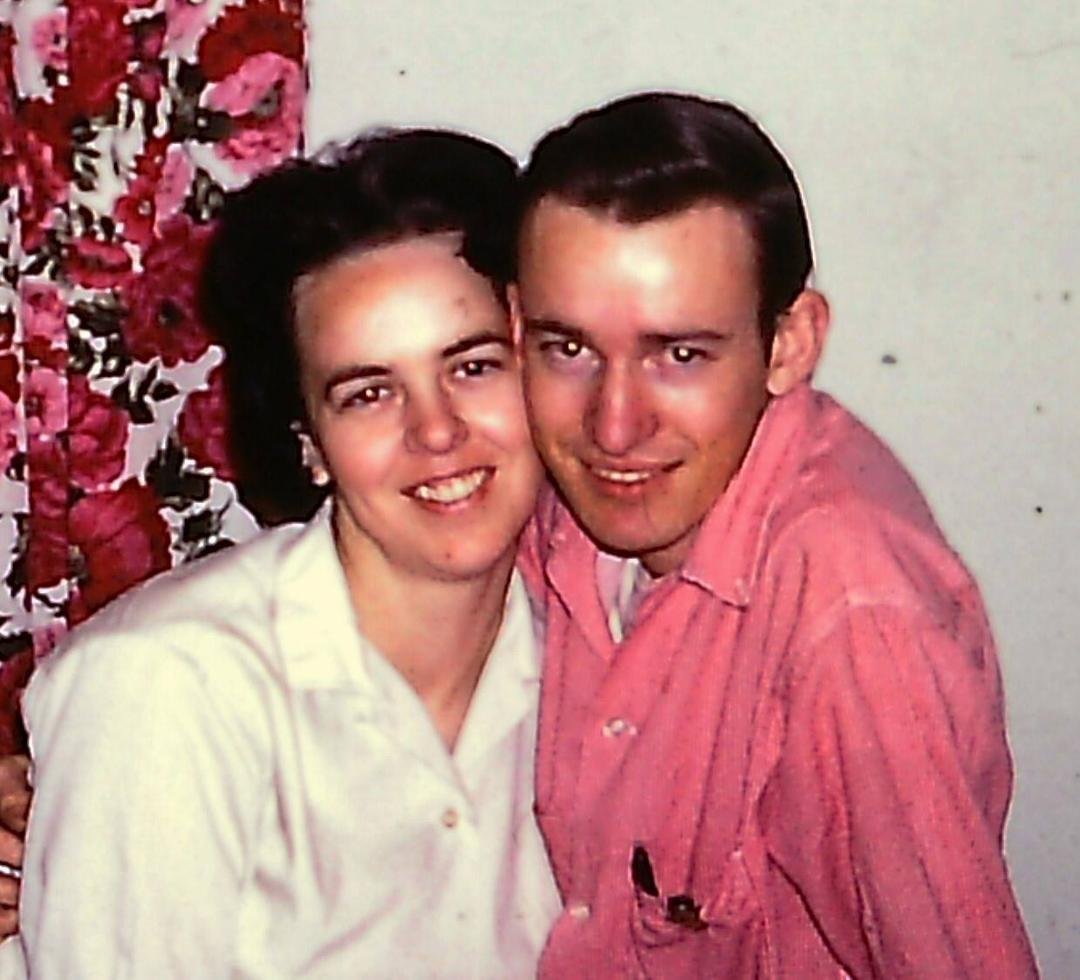 My late wife Irma and me (Dwight) in 1966.