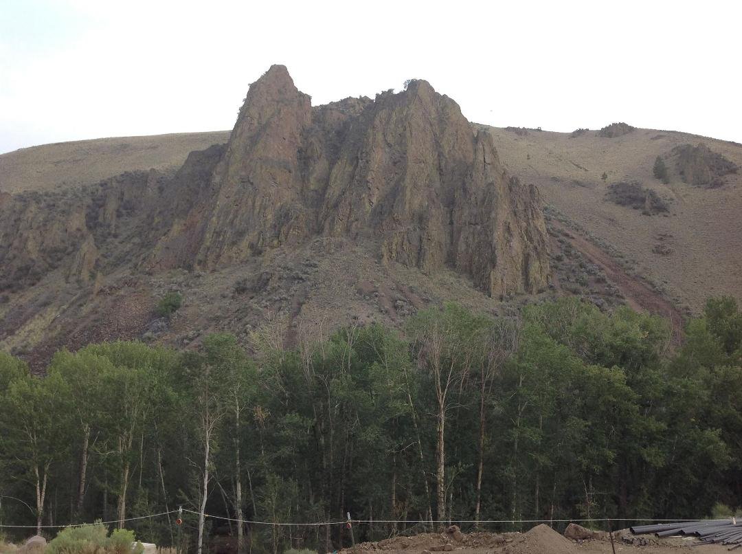 This is the view from my place in Idaho this week!