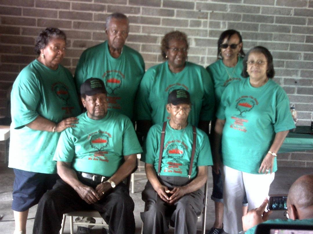 Both of my beloved Uncles at our Family Reunion Summer of 2012. Gone but not never forgotton.