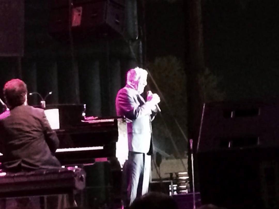 Tony Bennett at the Big Fresno Fair.