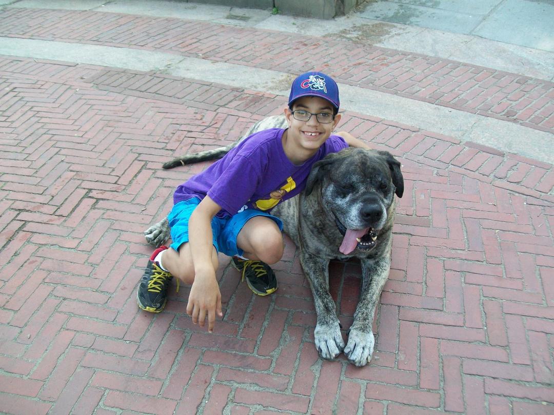 At Central Park this morning with my new best friend!