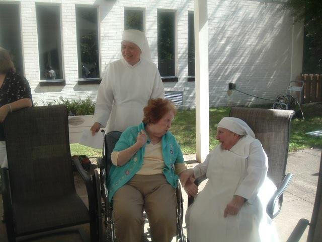 Maureen with friends