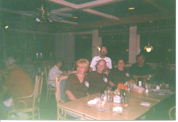 Short notice get-together at Pasadena Coco's June, '04