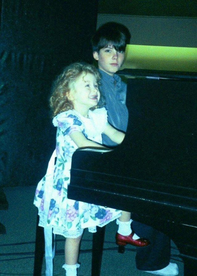 Zack & Katy, Performing at the Wedding.