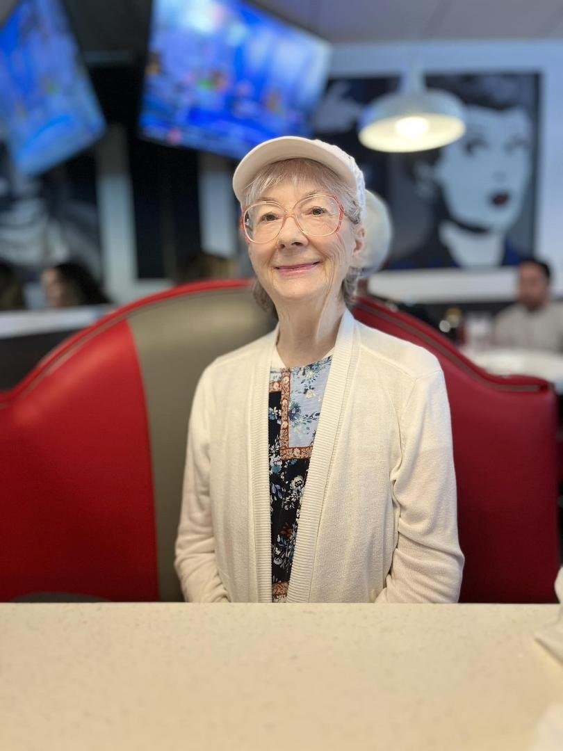 My sister Donna, she lives in Florida with her family, recovering from surgery.
