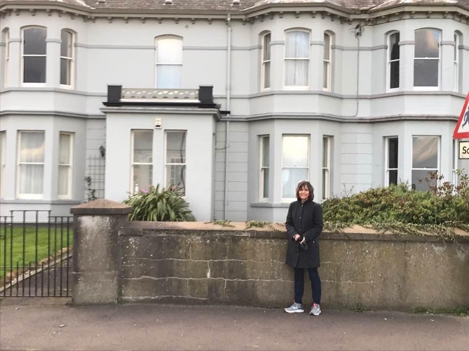 It’s an amazing feeling standing in front of the home where my grandfather grew up in Ireland!