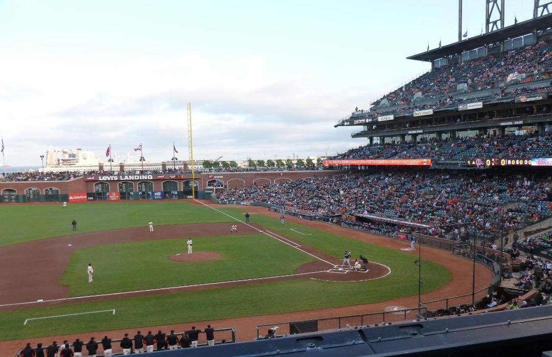 First game I've ever attended since I was twelve years old, thanks to a good friend of mine, George. Score was mucho disappointing but the experience was fantastic.