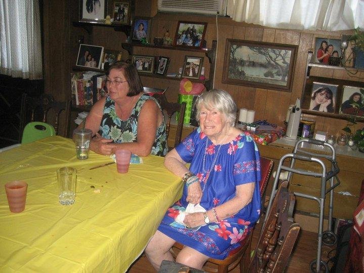 mom and grandma
