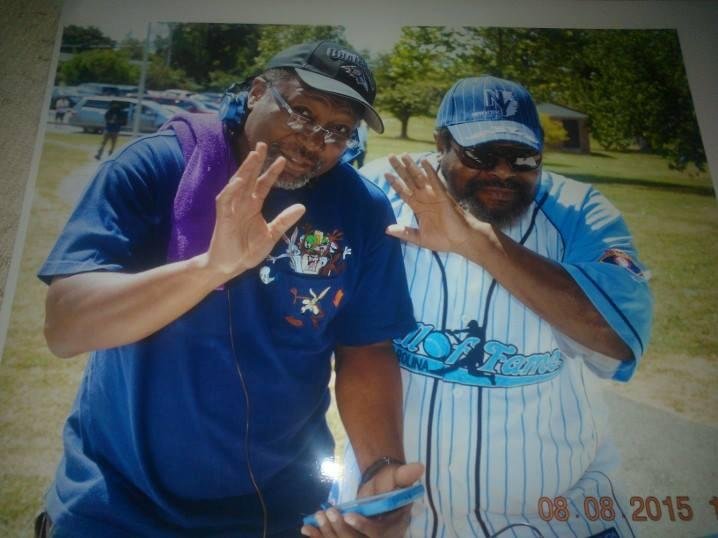 Anthony & I at the church picnic!!!
