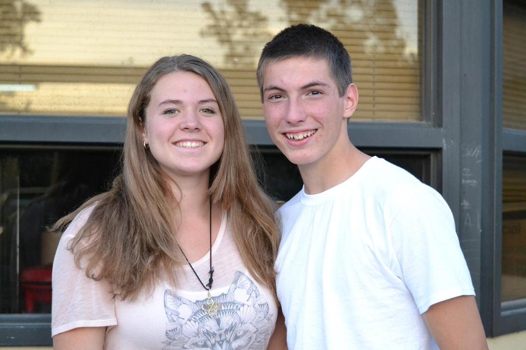 Samantha with her boyfriend Justin