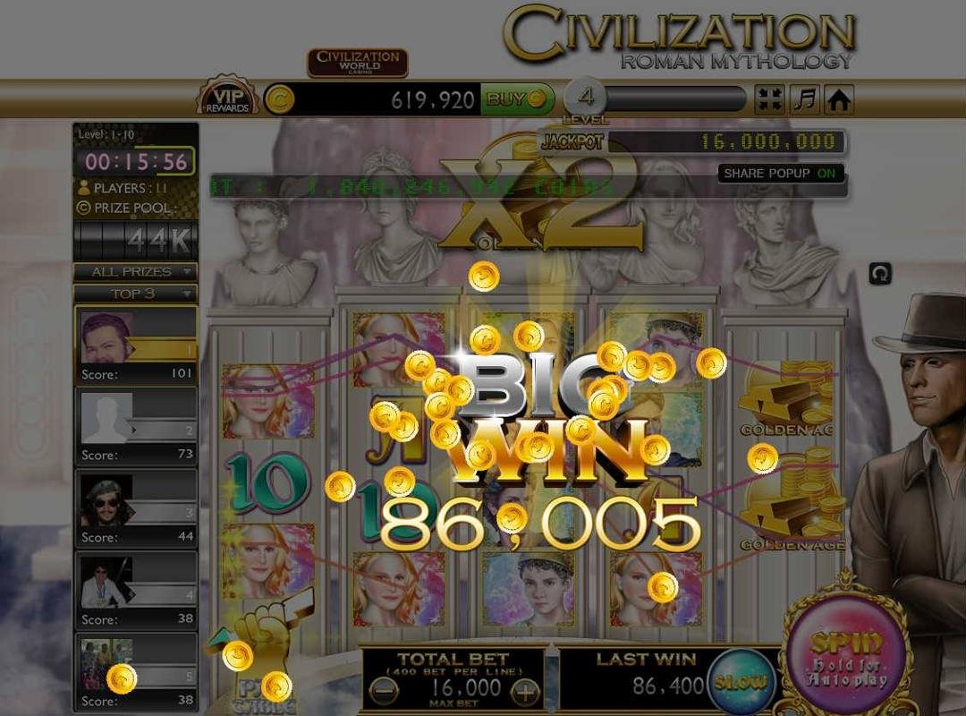 richard michael's album, Civilization Slots Casino Photos