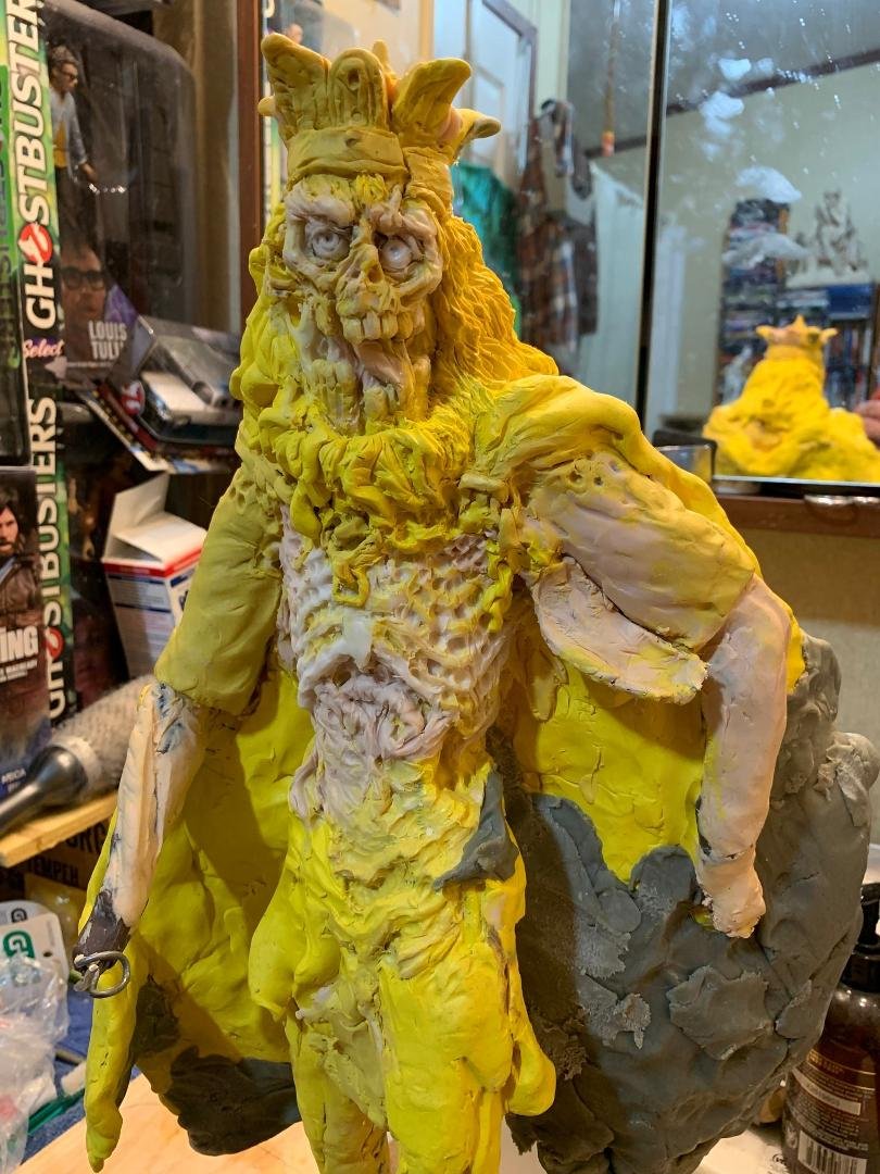 fractured undead king 18" WIP