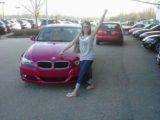 Congratulations to Brittany Mcgowan on her new 2009 BMW