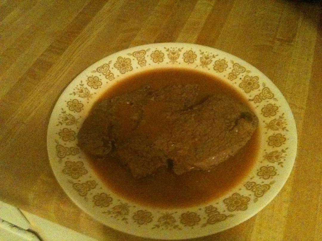Steak marinated in a chipotle cheddar dressing