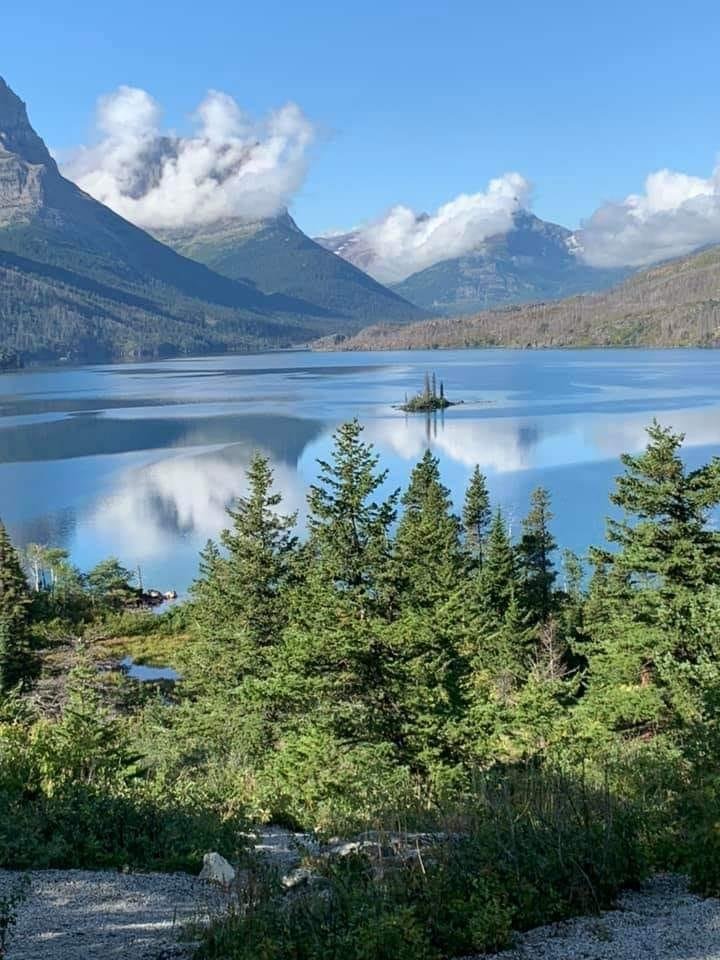 Picture perfect day in Glacier National Park
