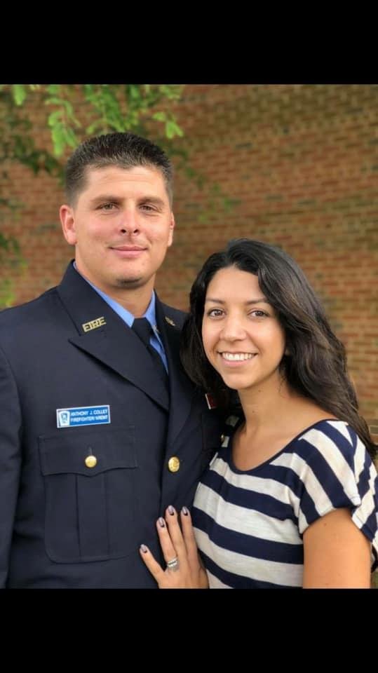 My son Anthony just graduated from EMT and fire fighting for DC. I’m so proud of him