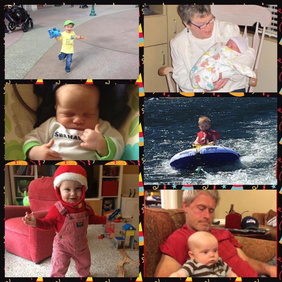 My grandson, Henry, is 3 years old today! Happy birthday Henry Boy. (Also, my mother is 76 today!!!)