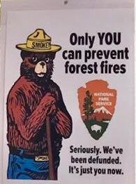 Seriously, who defunds our National Parks? And the EPA? And reverses regulations on emissions and corporate pollution and allows dumping sludge into our water? For what reason? The scientific disrespect in all of this is